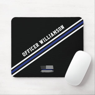 Anpassningsbar för minimalistisk Thin Blue Line-po Musmatta