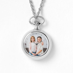 Anpassningsbar för modern Elegant Snyggt Foto Lägg Armbandsur