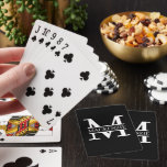 Anpassningsbar för Monogram och Namn Personlig Casinokort<br><div class="desc">DIY Gör din egen personlig till spelkort från Ricaso - ändra texten - lägg till din egen monogrammade detalj och ditt namn på dessa kort. finns i ett stort urval av stilar,  inklusive poker,  tarot och mycket annat.</div>