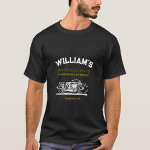 Anpassningsbar för motorcykeltjänster redigerbar T Shirt