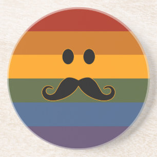 Anpassningsbar för Mustache-Pride underlägg