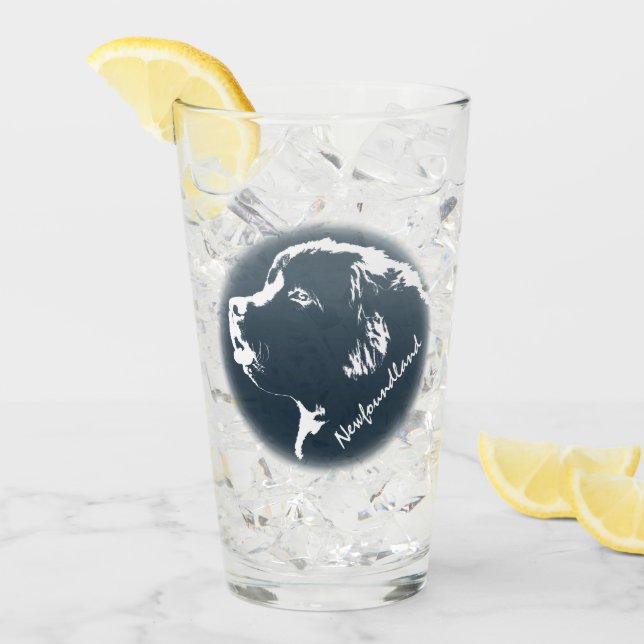 Anpassningsbar för Newfoundland Glass Newfoundland Glaskopp (Framsida Ice)
