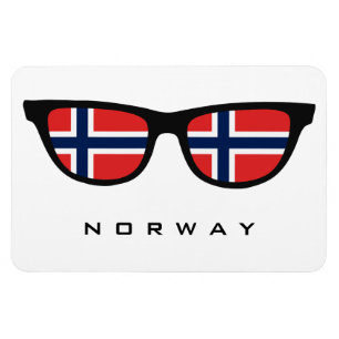 anpassningsbar för norge Shades och färg-magnet Magnet