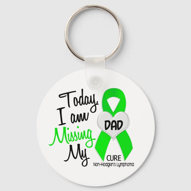 Anpassningsbar för Olivia som saknar min Pappa-lym Nyckelring (Framsida)