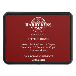 Anpassningsbar för öppettider för butiker dragkroksskydd