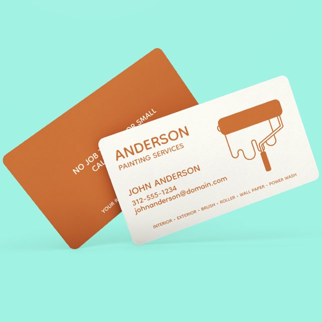 Anpassningsbar för Orange för Mörk för professione Visitkort (Skapare uppladdad)