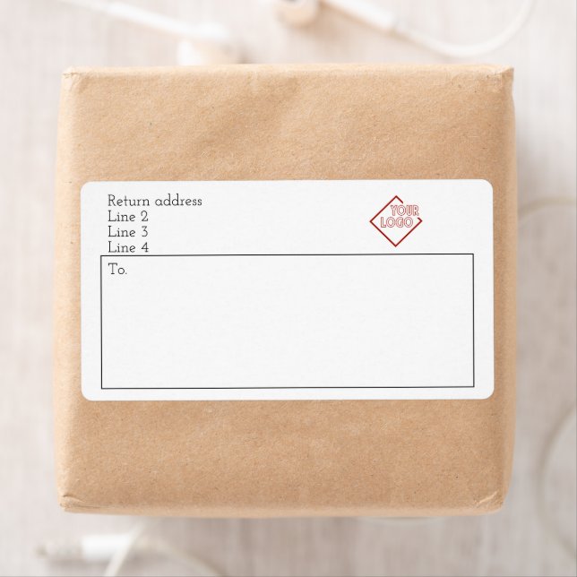 Anpassningsbar för Personlig av Logotyp Fraktsedel (Insitu)