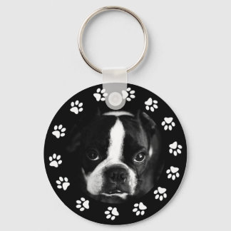 Anpassningsbar för Pet Puppy Hund Photo Tass Perso Nyckelring