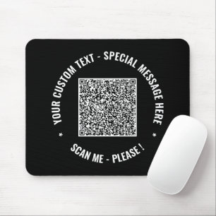 Anpassningsbar för QR-kodinformation och Färg-musk Musmatta