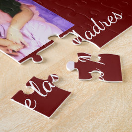 Anpassningsbar för Red and Hearts | Mors dag Latin Pussel