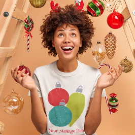 Anpassningsbar för Retro Vintage- för prydnadsföre T Shirt