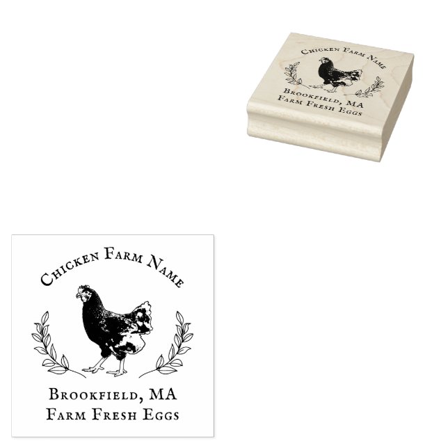 Anpassningsbar för rustiska utandningskycklingar,  stämpel (Stämplad)