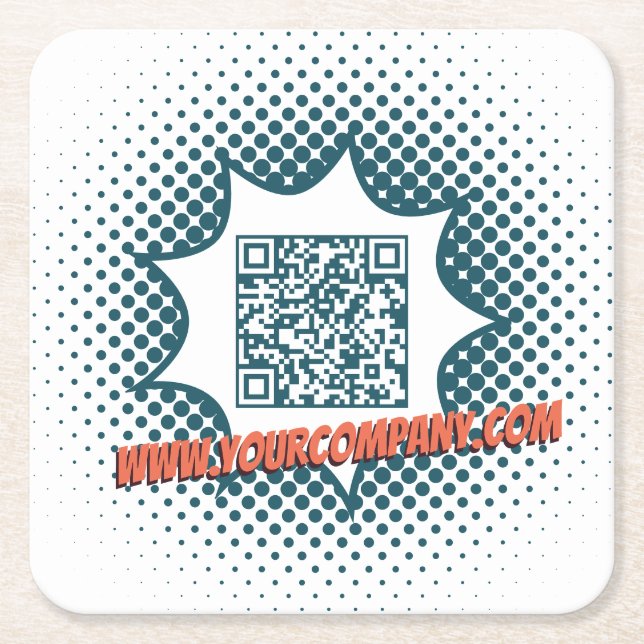 Anpassningsbar för säljfrämjande Städning, WWW Underlägg Papper Kvadrat (Framsidan)