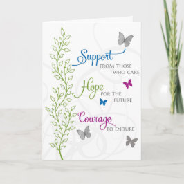 Anpassningsbar för SBTF 2018-Hope Courage Kort