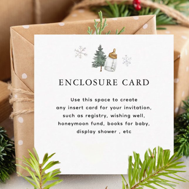 Anpassningsbar för snöflingor, babybabyskor för vi tilläggskort (Skapare uppladdad)