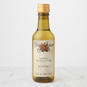 Anpassningsbar för Star Anise-märkning Vinetikett