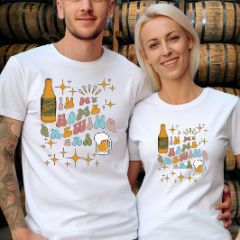 Anpassningsbar för startöl på baksidan t shirt
