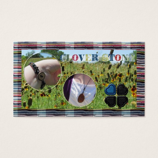 Anpassningsbar för Stephanie Visitkort (Framsidan)