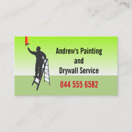Anpassningsbar för Stucco Painting Painter Drywall Visitkort