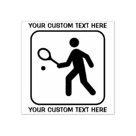 Anpassningsbar för tennis Logotyp Icon Stämpel
