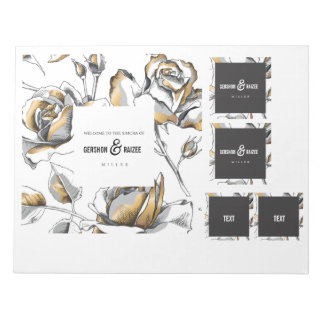 Anpassningsbar för Värdinna Box Anteckningsblock