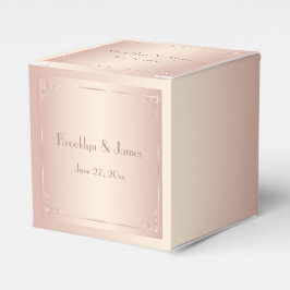 Anpassningsbar för Vintagen favoritrutor för bröl Presentaskar