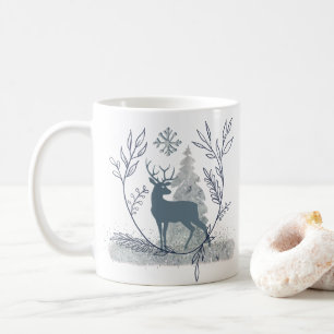Anpassningsbar för vintersolstånd i Glitter Kaffemugg
