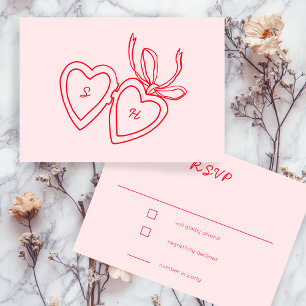 Anpassningsbar för Whimsical Heart Locket Doodle S OSA Kort