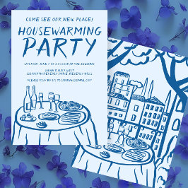 Anpassningsbar för Whimsique Balcony-området Hushå Inbjudningar