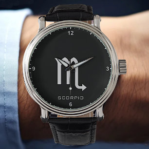Anpassningsbar för zodiactecken för Scorpio Zodiac Armbandsur