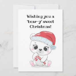 Anpassningsbar före första julhälsningskort med QR Julkort