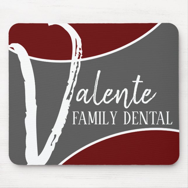 Anpassningsbar - företag musmatta (Framsidan)