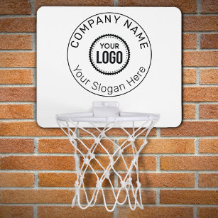 Anpassningsbar Företagets Logotyp och plats med sä Mini-Basketkorg