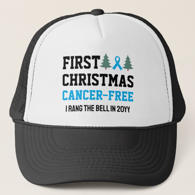 Anpassningsbar FÖRSTA CHRISTMAS prostatacancfria Keps (Framsida)