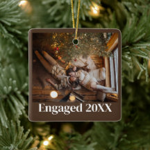 Anpassningsbar Första jul Engelskt par Bild