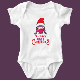 Anpassningsbar Första jul T Shirt