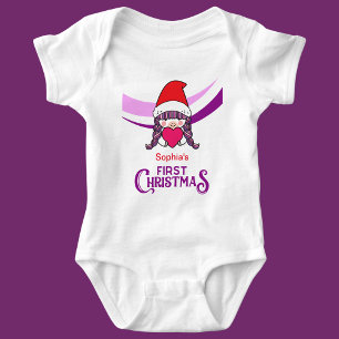 Anpassningsbar Första jul T Shirt