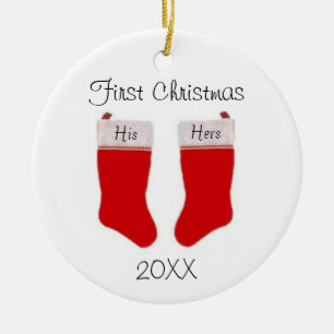 Anpassningsbar Första julen Ornament