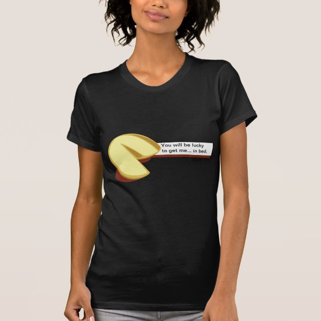 Anpassningsbar Fortune Cookie Tee Shirt (Framsida)