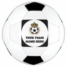 Anpassningsbar fotbollslag fotboll King-logotyp