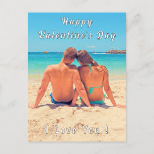 Anpassningsbar Foto Alla hjärtans dag-kort design  Vykort