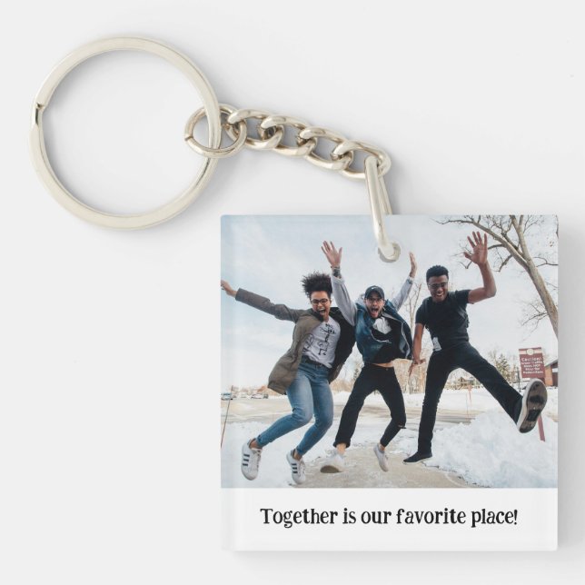Anpassningsbar Foto, bästa vänner (Framsidan)