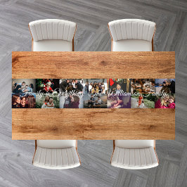 Anpassningsbar Foto Collage Family Namn 14-familje
