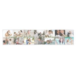 Anpassningsbar Foto Collage Family Namn 14-familje