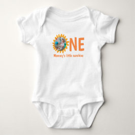 anpassningsbar-FOTO FÖR FÖRSTA BIRTHDADAGEN-BARNKL T Shirt