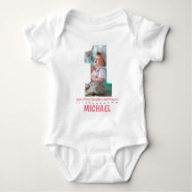 anpassningsbar-FOTO FÖR FÖRSTA BIRTHDADAGEN-BARNKL