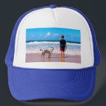 Anpassningsbar Foto gör din egen design - i Kärlek Keps<br><div class="desc">Anpassningsbar Photo make your own Design - I Kärlek My Pet - Personlig Family / Friends / Pets or Personal Gift - Add Your Photo / Text / Namn - Resize and move and remove or remove and add to inslag / text with custom verktyg ! Du kan överföra designen...</div>