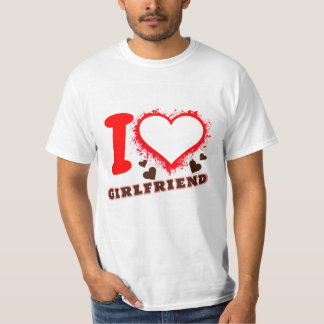 Anpassningsbar-foto I Kärlek My Girlkompis T-Shirt