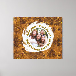 Anpassningsbar Foto-Image-Message-Text | Helt redi Canvastryck