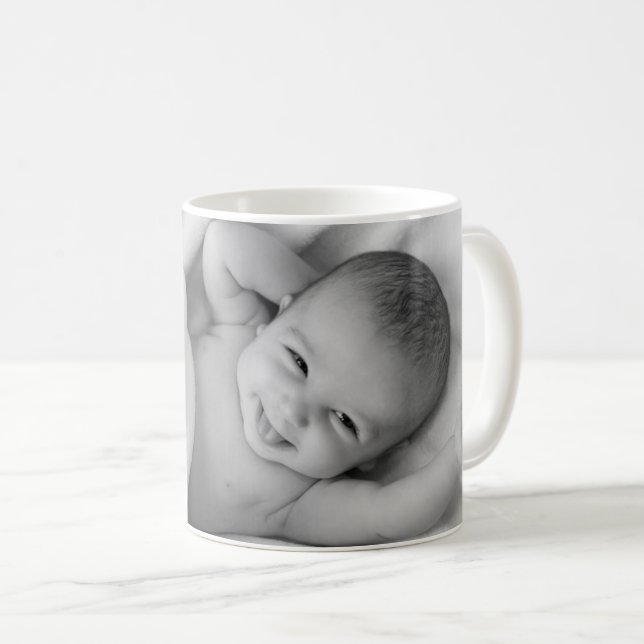 Anpassningsbar Foto Kaffemugg (Framsida höger)